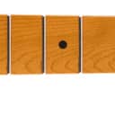 Fender Roasted Maple Stratocaster® Neck, 22 Jumbo Frets, 12", Maple, Flat Oval Shape 0990402920