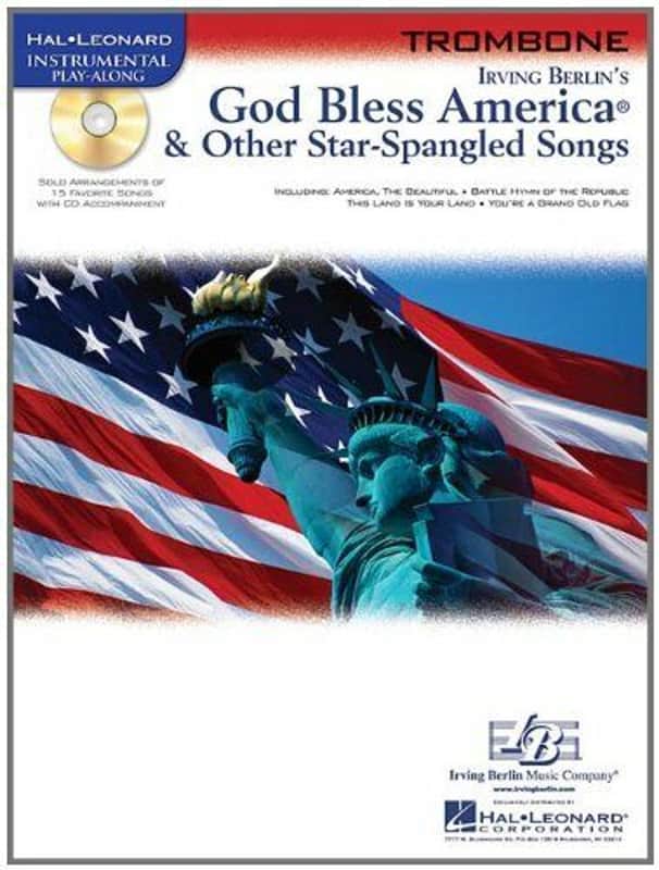 God Bless America & Other Star Spangled Songs - Trombone w/CD image 1