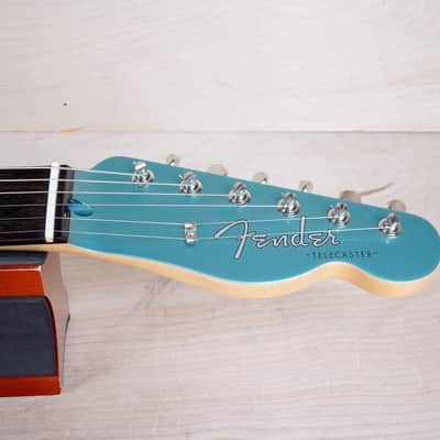 Fender FSR Hybrid II Telecaster MIJ 2024 Teal Green Metallic w/ Matching Headstock Japan w/ Bag image 3