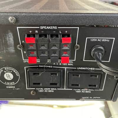 Carver HR-752 AM/FM Stereo Receiver W/ Sonic Holography imagen 4