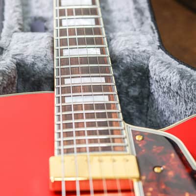 D'Angelico Deluxe EXL-1 Korea | Matte Red image 9