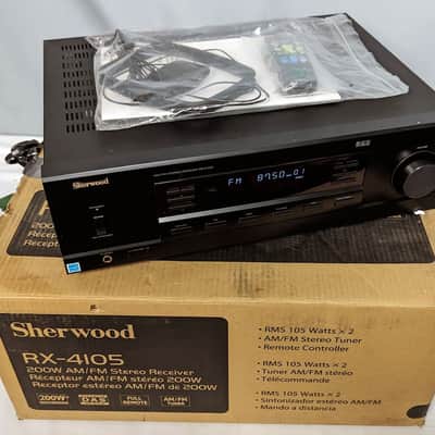 Sherwood RX-4105 2-Channel 100W AM/FM Digital Stereo Receiver image 1