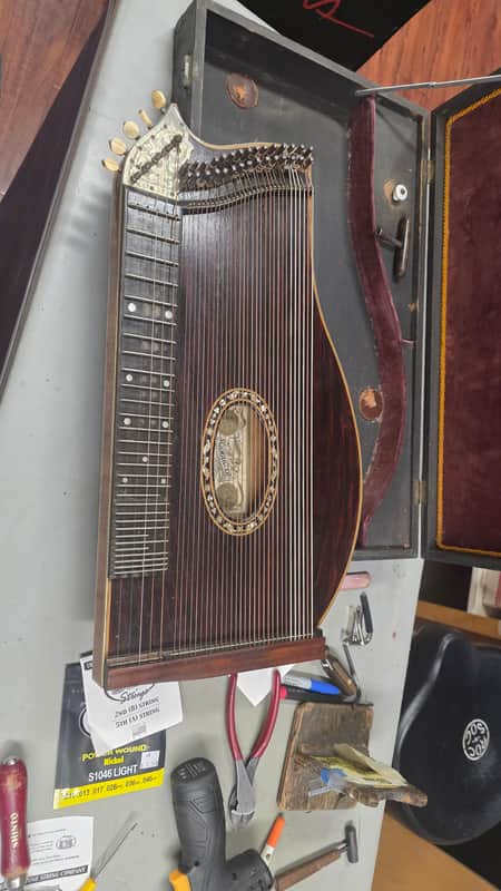 Franz Schwarzer Zither 19?? - Wood image 1