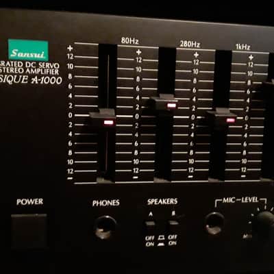 MINT Vintage 1983 Sansui Classique A-1000 Integrated Amplifier image 2