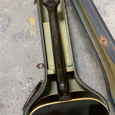 1939 Gibson L-7 Archtop Acoustic Guitar — Sunburst, Picture Frame X-Braced, OHSC, DeArmond Pickup image 10