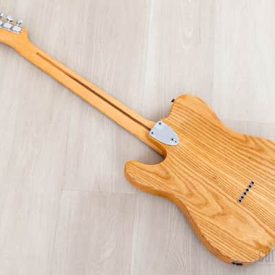 1975 Fender Telecaster Thinline Vintage Semi-Hollow Guitar Natural Ash w/ Seth Lover-Designed CuNiFe Wide Range, Case image 13