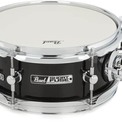 Pearl Short Fuse-Poplar 4.5 x 10-inch Snare Drum - Jet Black image 1