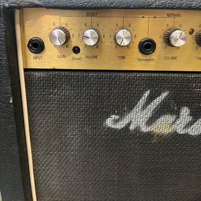 Marshall MOSFET 100 reverb 5100 80s - Black image 2