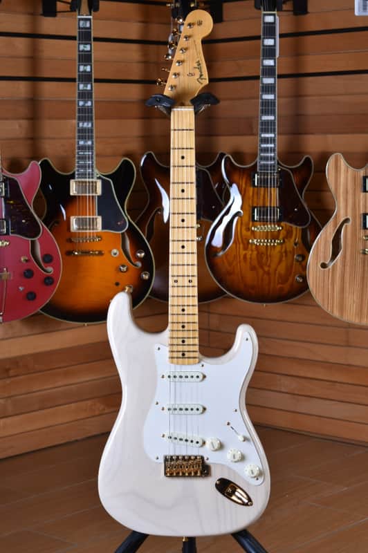 Fender Custom Shop Stratocaster 1957 Vintage Custom Aged White Blonde image 1