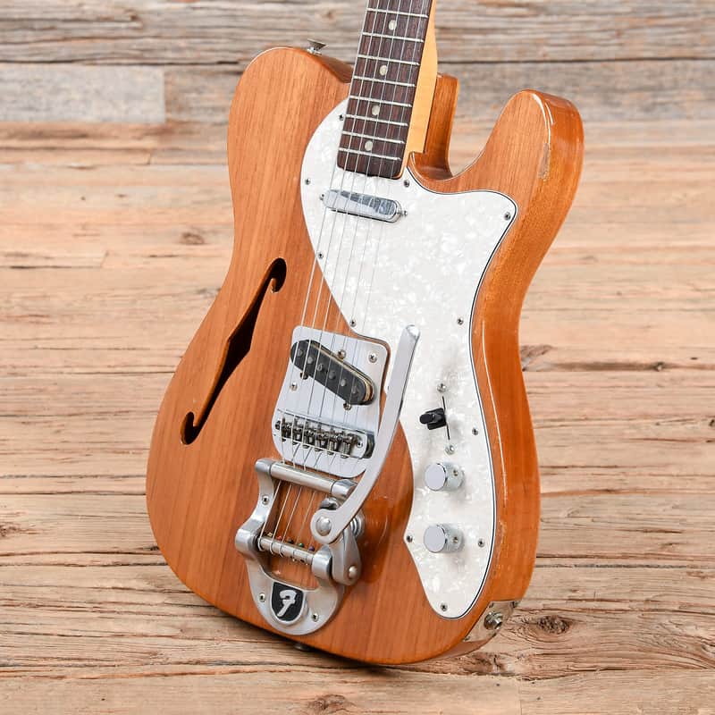 Fender Telecaster Thinline Mahogany with Bigsby (1968 - 1972) image 3