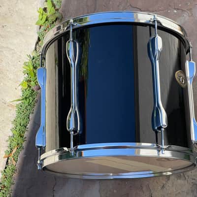 90s Tama 14" Rockstar Rack Tom 12x14 Black image 10