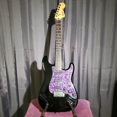 2003 Black Squire SSS Stratocaster, Fully Restored/Upgraded with Hardshell Case image 4