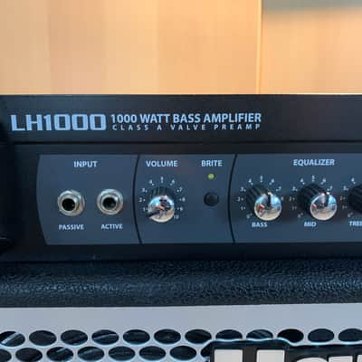 Hartke LH1000 1000W Hybrid Bass Amp Head image 3