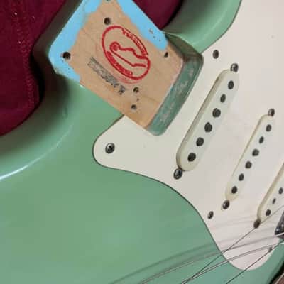 Custom Shop Fender 57' Reissue Stratocaster 1988 Surf Green image 3