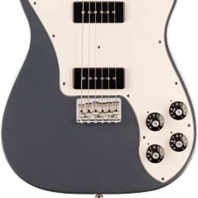Fender Chris Shiflett Cleaver Telecaster Deluxe Electric Guitar. Rosewood Fingerboard, Charcoal Frost Metallic TGF33 image 4