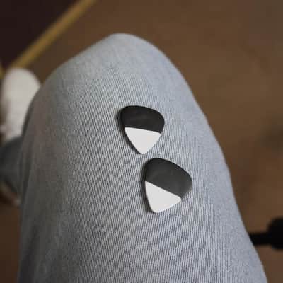 Drive Guitar Griptec Picks - .71mm (Black & White) image 2
