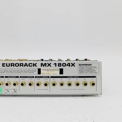 Behringer  Eurorack MX1804X Mixer Silver image 5