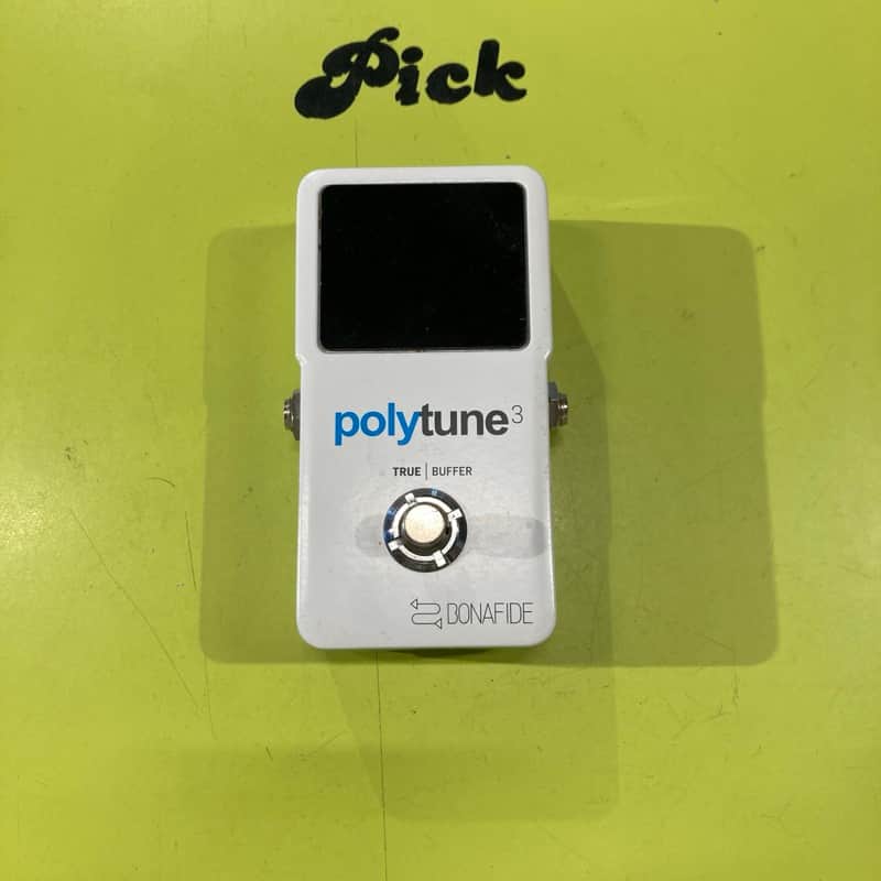 TC Electronic Polytune 3 Polyphonic Tuner Pedal 2017 - Present - White image 1