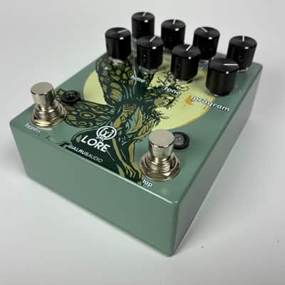 Walrus Audio Lore Reverse Soundscape Generator - Muted Green / Dark Green Fairy - Excellent Condition with Box and Documents image 4