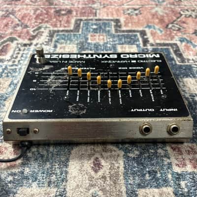 1980 Electro-Harmonix Micro-Synthesizer Vintage Guitar Effect Pedal! image 5