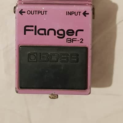 Boss BF-2 Flanger Pedal vintage Made In Japan 1981 - "Silver Screw" Era With 9V Mod image 2