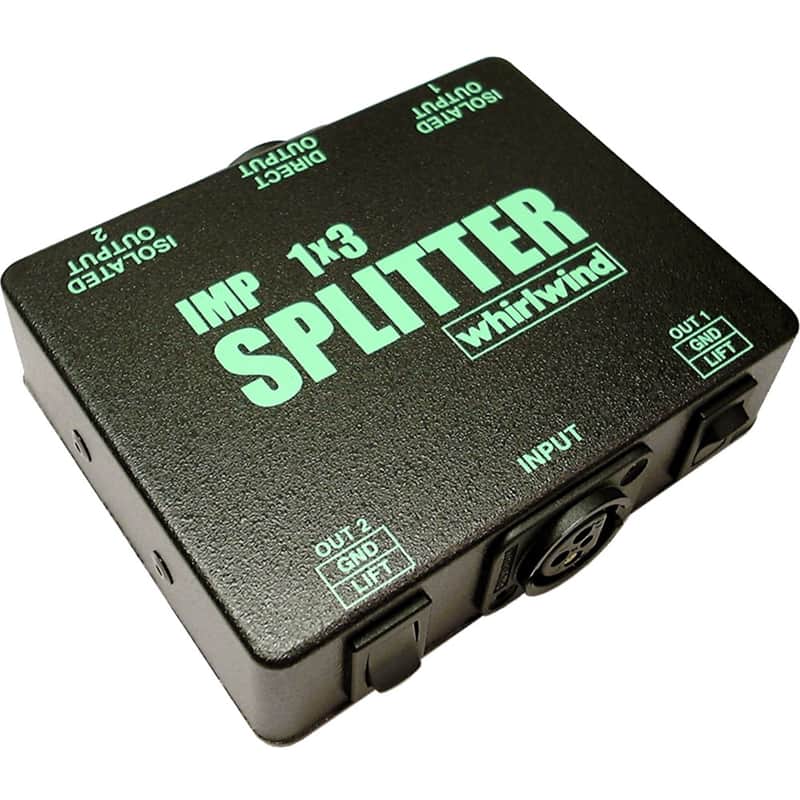 Whirlwind SP1X3 Imp 1X3 Single Microphone Splitter image 1