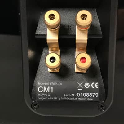 One Pair of Bowers & Wilkins CM1 Bookshelf Speakers image 13