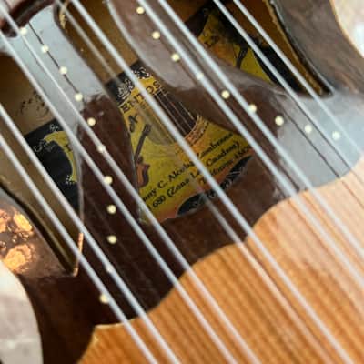 Bolivian Charango - Luthier J. Alcoba Zambrana - Naranjillo - Aguayo soft case image 7