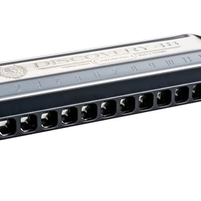 Hohner Discovery 48 Chromatic Harmonica - Key of C Boxed (7542BX-C) image 3