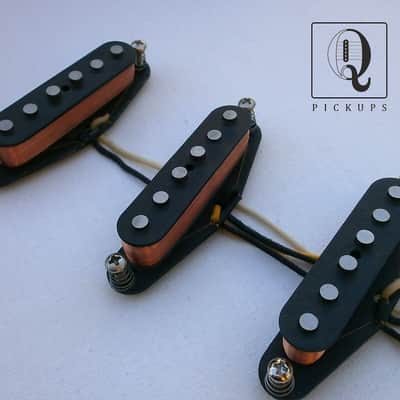 Stratocaster A5 Guitar Pickups SET Gilmour Black Strat Hand Wound Strat Q pickups Pink Floyd David image 1