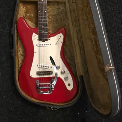 Vox Hurricane V234 1966 Candy Apple Red image 2