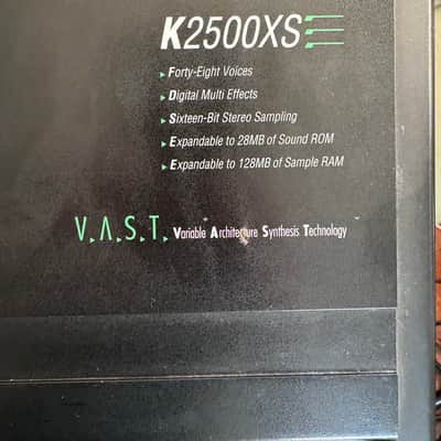 Kurzweil K2500X 88-Key Digital Workstation Synthesizer 1990s - Black image 3