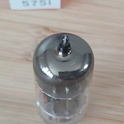 Pefect NOS NIB RCA 5751 BLACK PLATE made in USA special 12ax7 ecc83 XTRA STRONG balanced, great for Fender. image 8