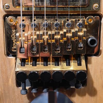 Black Diamond Handmade The Korina "Super V" Natural w/ OHSC, CoA & Floyd Rose image 10