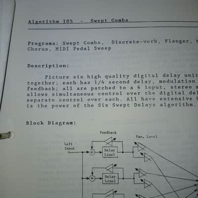 Instruction Manual (copy) for Eventide H3000 Ultra-Harmonizer 1986 image 12