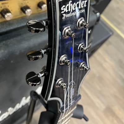 Schecter Hellraiser Hybrid C-1 2014 - Present - Trans Black Burst image 5