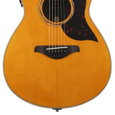Yamaha AC3R ARE Concert Cutaway Acoustic-electric Guitar - Vintage Natural image 2