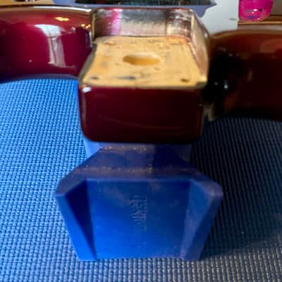 Fender Stratocaster Body with Floyd Rose Style Bridge Included 2001 - Midnight Wine image 21