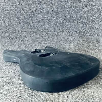 Black HH Guitar Body for Bolt On Project Build image 10