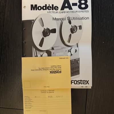 Fostex A-8 Reel-to-Reel Tape Recorder image 5