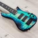 Spector USA NS-5XL 5-String Bass, Ebony Fretboard, Quilted Maple Top, Northern Lights Artisan Stain
