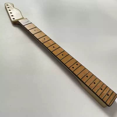 Fender Squire TL Electric Guitar Headstock and Neck—22 Frets—Baked Maple—TELE Series image 3