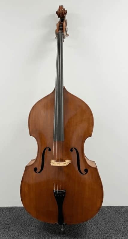 Rubner Double Bass Early 1900's - amber/brown image 1