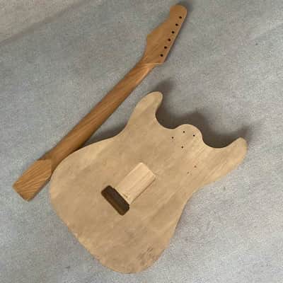 Harley Benton Harley Benton Guitar Maple Neck with Basswood HH Body - Wood Color image 16