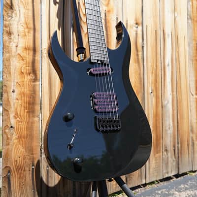 Schecter DIAMOND SERIES Sunset-6 Triad - Gloss Black Left Handed 6-String Electric Guitar image 5