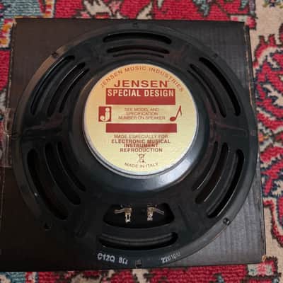 Jensen C12Q Vintage Ceramic 12" 40-Watt 8ohm Guitar Speaker 2010s - Green image 1