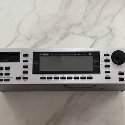 Kawai K5000R Rackmount Digital Synthesizer Module 1997 - Silver