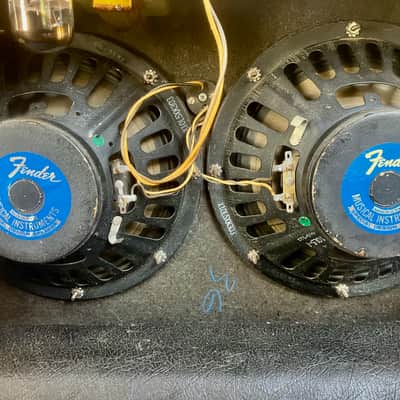 Fender Vibrolux Reverb 1967 AA864 Black Line Drip Edge image 11