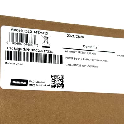 Shure QLXD4E=K51 2024 OVP | unopened image 2