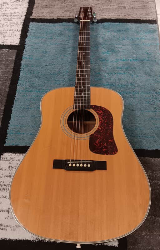 Washburn D14N Acoustic Guitar with Spruce Top & Rosewood Back and Sides (Washburn D-14N Model) 1988 image 1